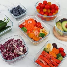 🧊 24-Piece Glass Food Storage Set – Airtight, Oven & Microwave Safe