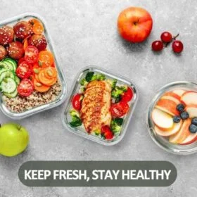 ๐ง 24-Piece Glass Food Storage Set โ Airtight, Oven & Microwave Safe - Image 4