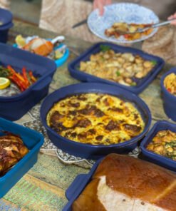 Alternative view of Jumbo Ovenware Set 6L & 7L (2-pc) with FREE Oven Mitts