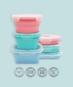Reusable Snack Containers Set (3-pc)